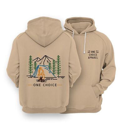 bonfire-scene-hoodie-organic-cotton-hoodie , Desert Sand