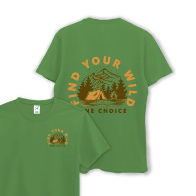 find-your-wild-organic-cotton-tee-4 , Leaf Green