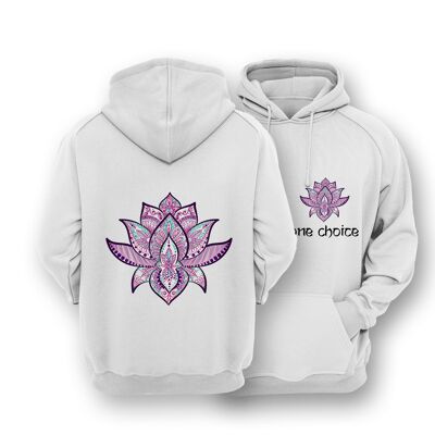 lotus-symbol-hoodie-earth-positive-hoodie , Mango