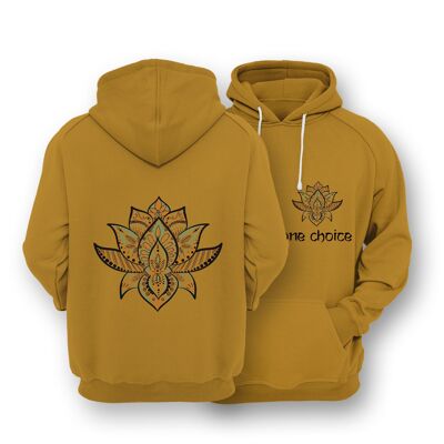 lotus-symbol-hoodie-earth-positive-hoodie , Navy