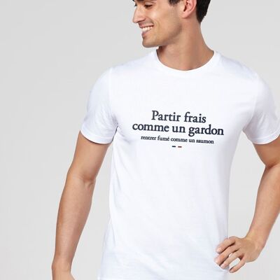 T-shirt homme Partir frais