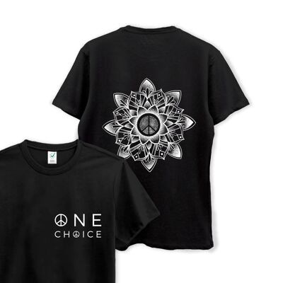 peace-mandala-earth-positive-tee , Black