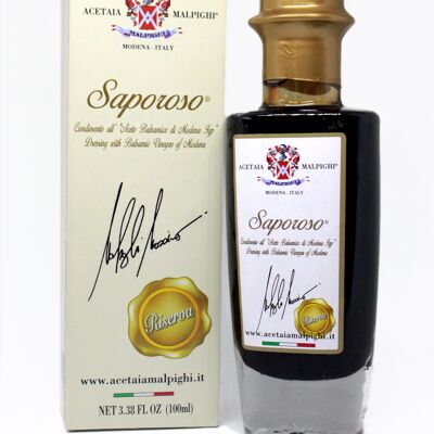 Condiment with Balsamic Vinegar of Modena IGP - Saporoso Gold - 200 ml