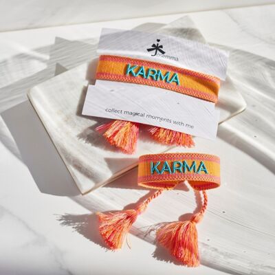 Karma statement bracelet