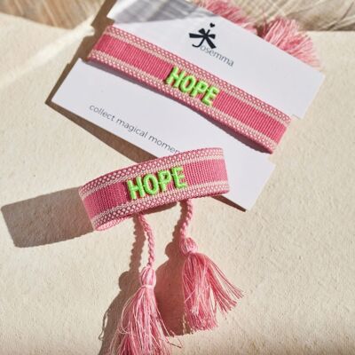 Hope statement bracelet