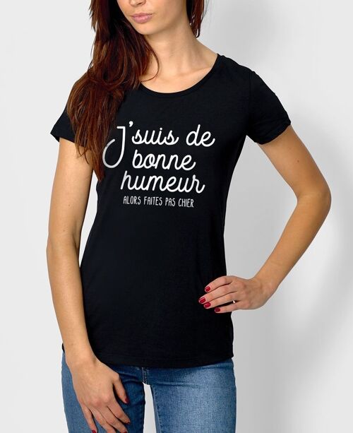 T-shirt femme De bonne humeur