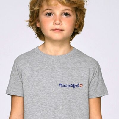 Camiseta infantil mini perfect (bordada)