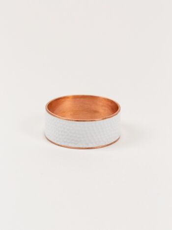 Bracelet Rond martelé Blanche 1