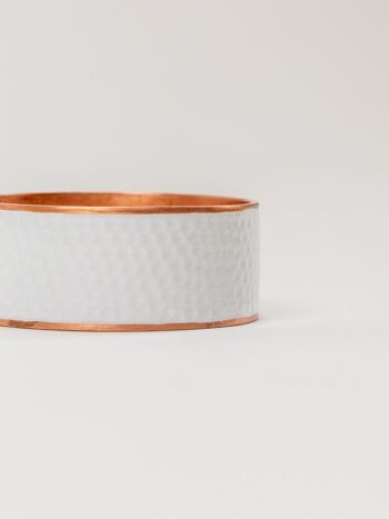 Bracelet Rond martelé Blanche 2