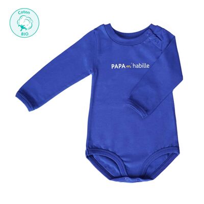 Cobalt blue “Peanut” bodysuit