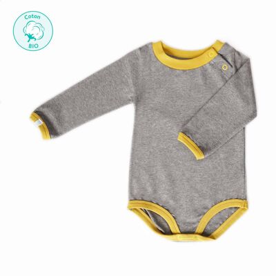 Mustard yellow “Froguinette” bodysuit