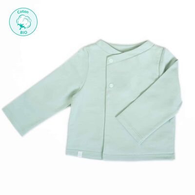 Water green “Ptiloup” waistcoat