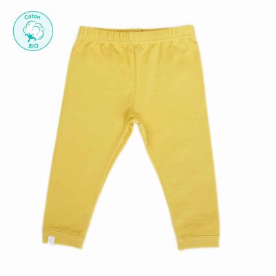 Legging “Choupinette” jaune moutarde