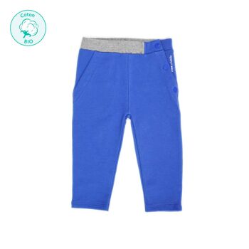 Pantalon “Titou” bleu cobalt 1