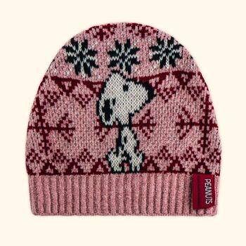 Chapeau en chenille Snoopy 1