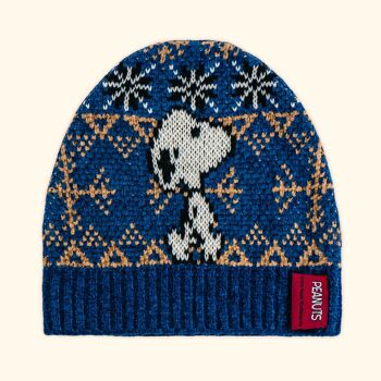 Chapeau en chenille Snoopy 2