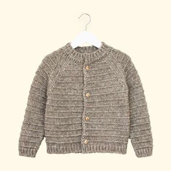 Veste et doublures en tricot uni 1