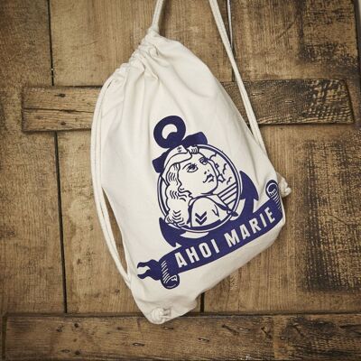 Drawstring bag Ahoy Marie