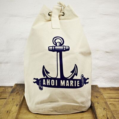 Bolsa de lona Ahoy anchor