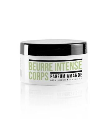 Beurre intense corps au 6 actifs naturels. Parfum Amande. 250ml 4