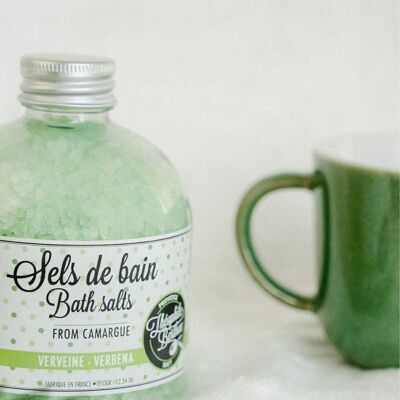Camargue bath salts / Bath salts. Verbena perfume. 350g