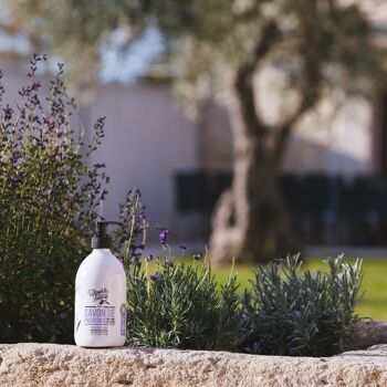 Savon de Provence surgras à l'huile d'olive. Parfum Lavande. 500ml 4