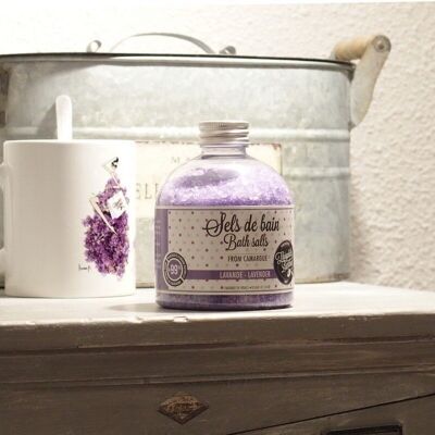 Camargue bath salts / Bath salts. Lavender fragrance. 350g