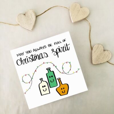 Greetings card - Christmas spirit