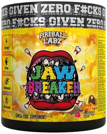 Jaw Breaker 345g Knock Out (Punch Aux Fruits Aigres)