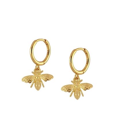 BEE CREOLE EARRINGS