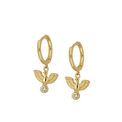 BOUCLES D'OREILLES CREOLE AIGLE