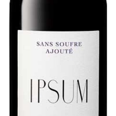 IPSUM Merlot "No Sulfur Added" - AOP Bordeaux Red - 75 cl