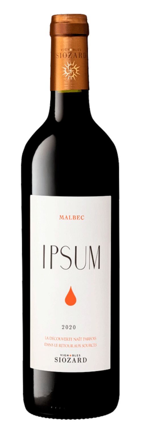 IPSUM Malbec - AOP Bordeaux 2020 - 75cl