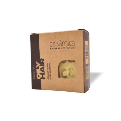 Champú sólido natural para cabello graso-60g