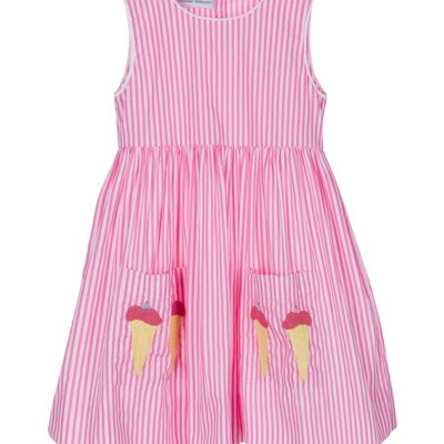 Ice Cream Smocked Dress 3-24 Months