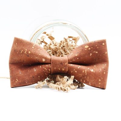 Brown Cork Bow Tie