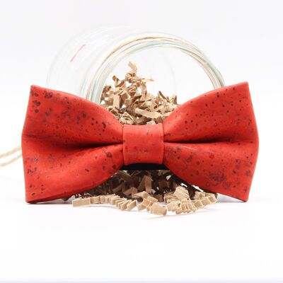 Red Cork Bow Tie