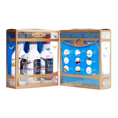 GIFT case "SENSACIONES DEL MEDITERRANEO" with 3 aluminum bottles of 250 ml with Extra Virgin Olive Oil