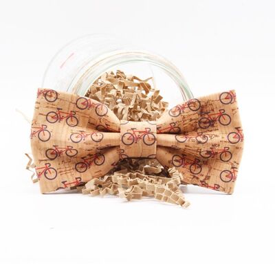 Cork Cyclist Bow Tie