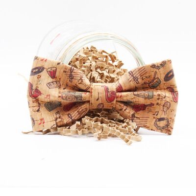 Music Cork Bow Tie