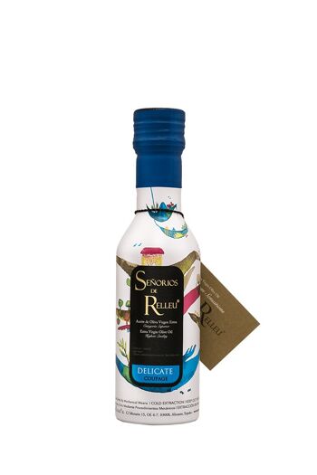 Coffret CADEAU "SENSATIONS MÉDITERRANÉENNES" avec 2 bouteilles en aluminium de 250 ml avec de l'huile d'olive extra vierge 2