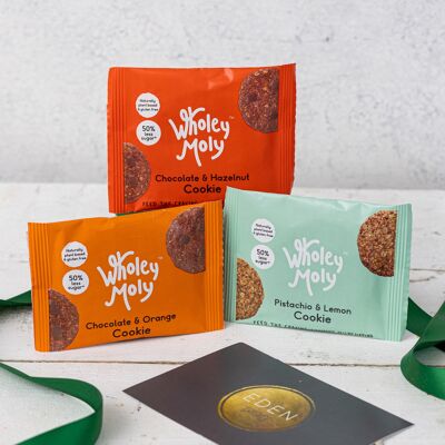 Confezione da 12 biscotti Wholey Moly