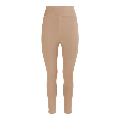 Kendall Caramel Bandage Broek met Hoge Taille - Caramel