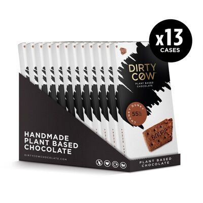 Dirty Cow Chocolate | 13 Cases | 156 Bars! Plant Based Vegan
