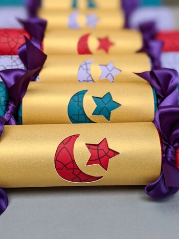 Eid Mubarak Crackers Boîte de Six - Ballons à Modeler + Origami 2