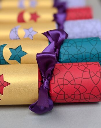 Eid Mubarak Crackers Boîte de Six - Ballons à Modeler + Origami 3
