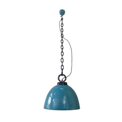 Suspension - Métal - Lampe - Bleu Océan - Jules - 45cm - Eyecatcher