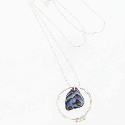 Paua bubbles necklace