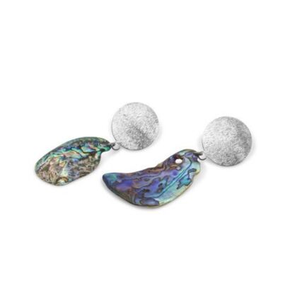 Moon Paua Earrings