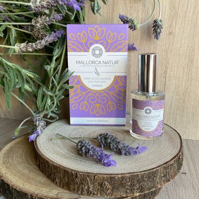 Organic lavender perfume from mallorca